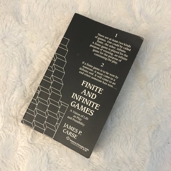 'Finite and Infinite Games' Novel By James P. Carse - Picture 1 of 6